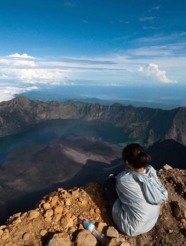 best trekking spots mountains indonesia