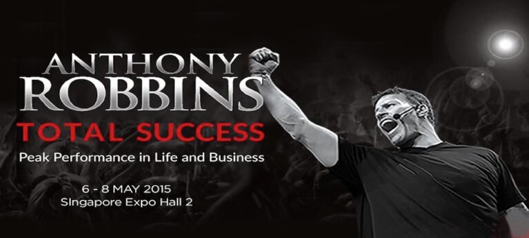 Anthony Robbins Total Success Seminar In Singapore 2015
