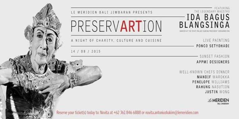 PreservARTion Charity Night at Le Méridien Bali Jimbaran