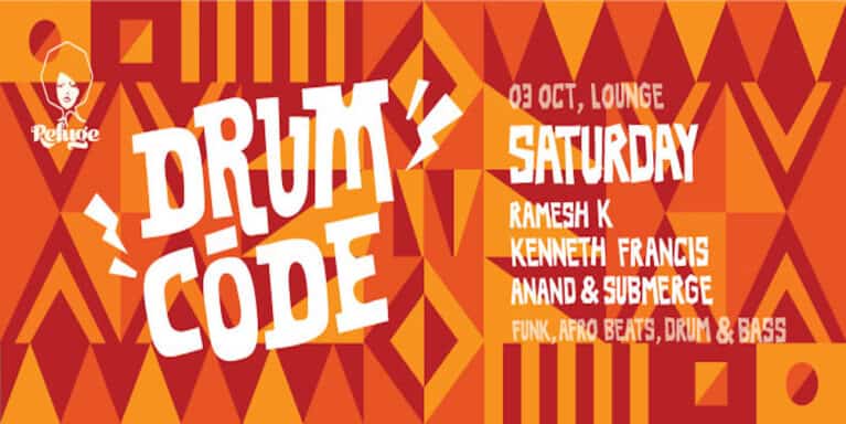 Drumcode feat. Ramesh K, Kenneth Francis, Anand & Submerge Funk, Afrobeats, Drum & Bass