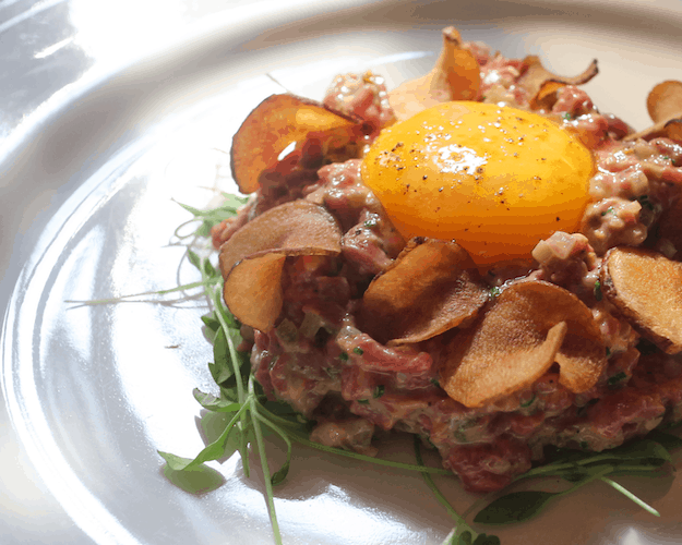 In the The Black Swan Kitchen with Chef Bryan Chong: Steak Tartare Recipe