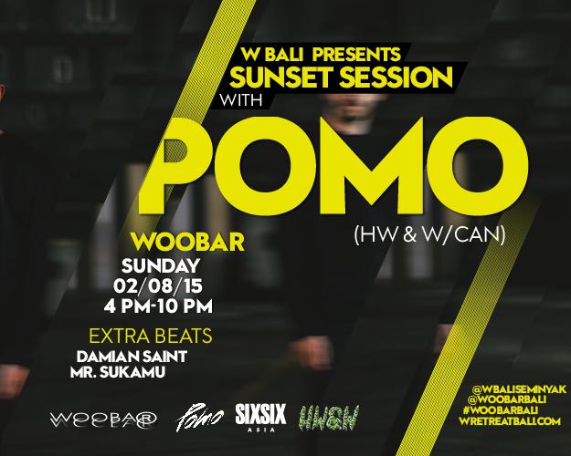 W BALI PRESENTS SUNSET SESSION WITH POMO
