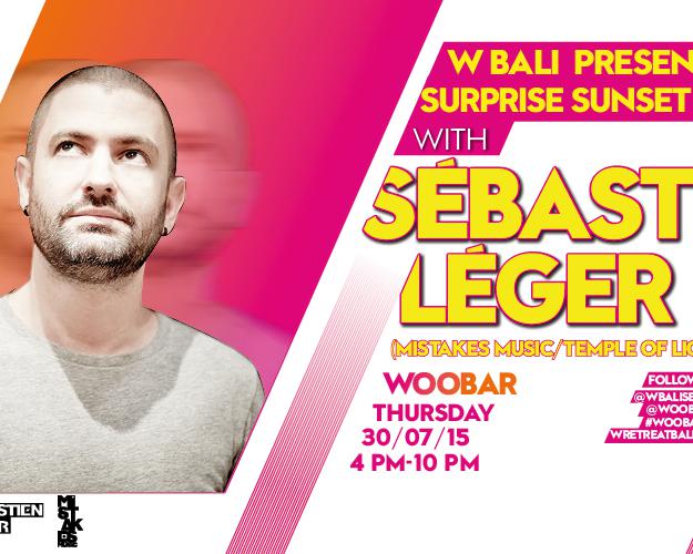 W BALI PRESENTS SURPRISE SUNSET SESSION WITH SEBASTIEN LEGER