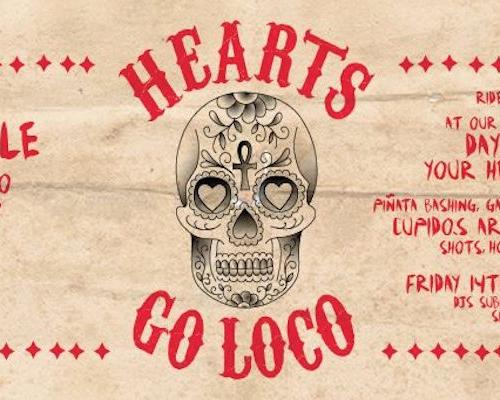 Lucha Loco Anti Valentines Party – HEARTS GO LOCO!