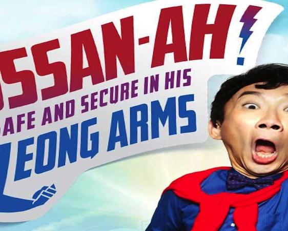 Hossan-Ah! Safe and Secure in His LEONG Arms
