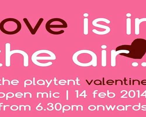 The Playtent Valentine’s Day Open Mic!