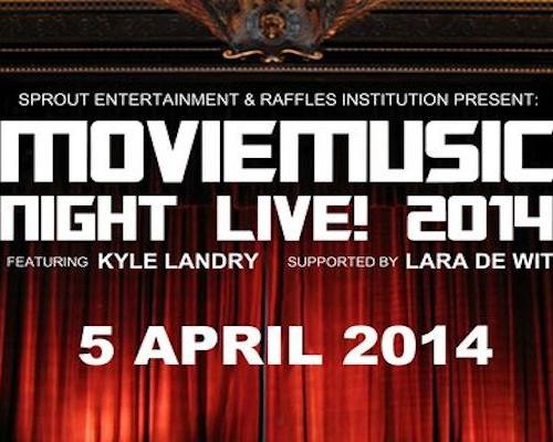 Movie Music Night: Kyle Landry live in Singapore, feat Lara De Wit