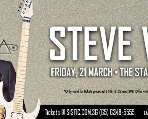 An Evening with Steve Vai – Live In Singapore