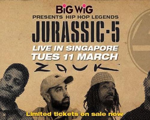 Jurassic 5 : 2014 Asia Pacific Tour