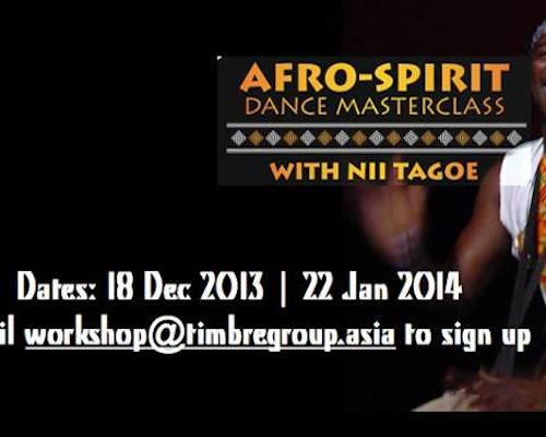 Afro-Spirit Dance Masterclass with Nii Tagoe
