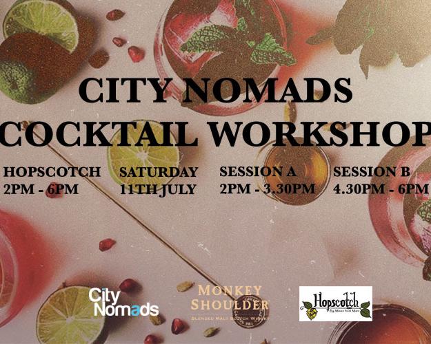City Nomads Cocktail Workshop 01 feat. Monkey Shoulder