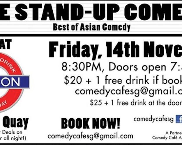Comedy Café Singapore’s Opening Night!