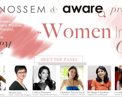 Gnossem and AWARE support Women!