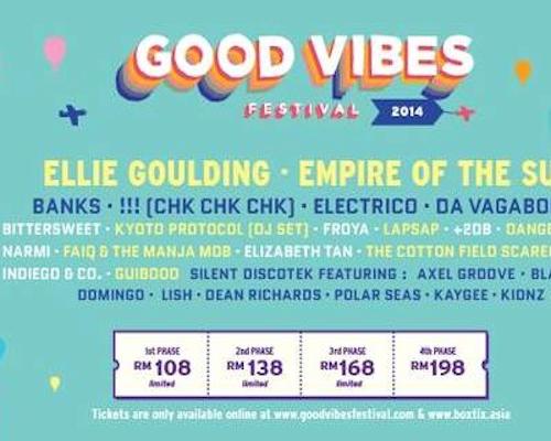 Good Vibes Festival 2014 Ft. Ellie Goulding & Empire of the Sun