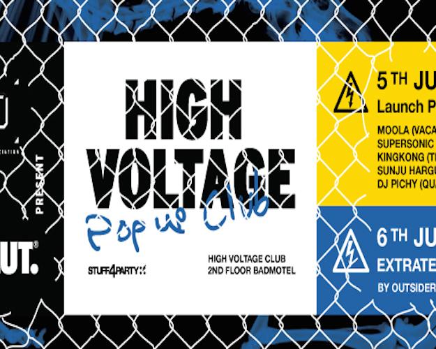 UFO & ABSOLUT pres. “HIGH VOLTAGE” Pop-up Club – LAUNCH PARTY!