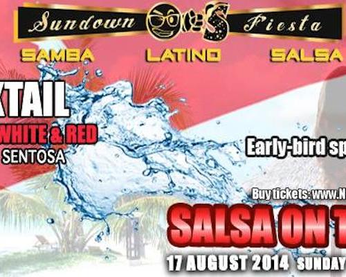 SUNDOWN FIESTA – Salsa on the Beach Party