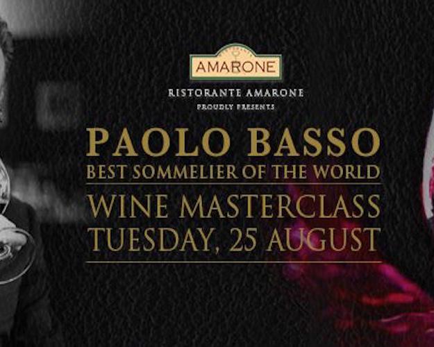 Paolo Basso Wine Masterclass