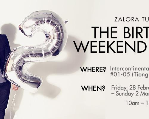 ZALORA Turns Two: The Birthday Weekend Pop-Up