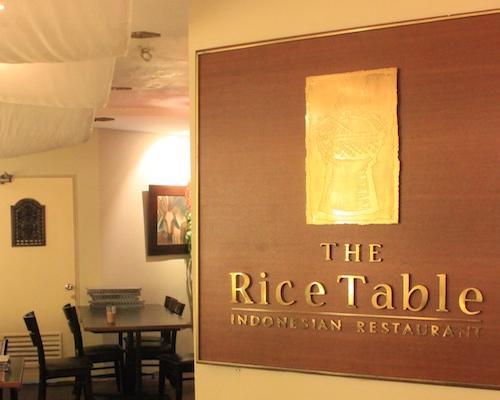 Quality meets Quantity at The Rice Table