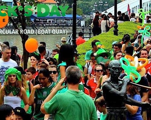 St Patrick’s Day Weekend in Singapore