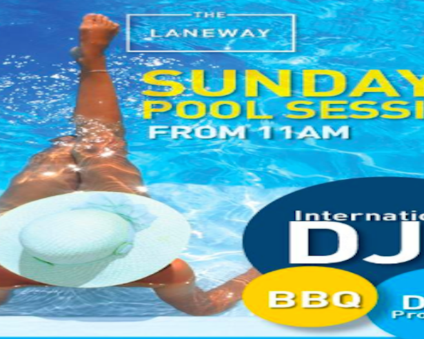 Sunday Pool Sessions at THE LANEWAY with Stevie G