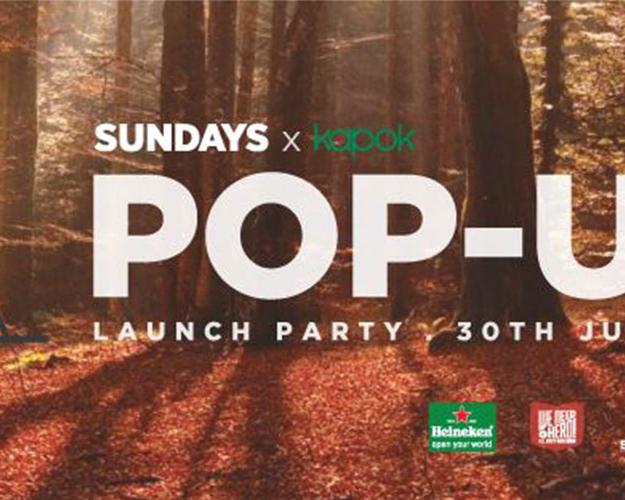 SUNDAYS x kapok Pop-Up Launch Party