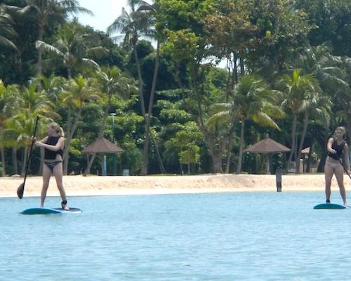 A Day Walkin’ on Water: Stand Up Paddling on Sentosa