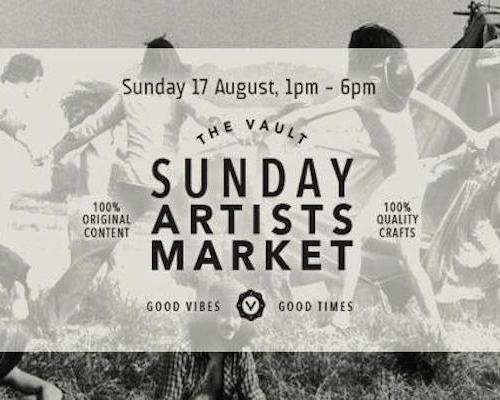 Sunday Artists Market at The Vault