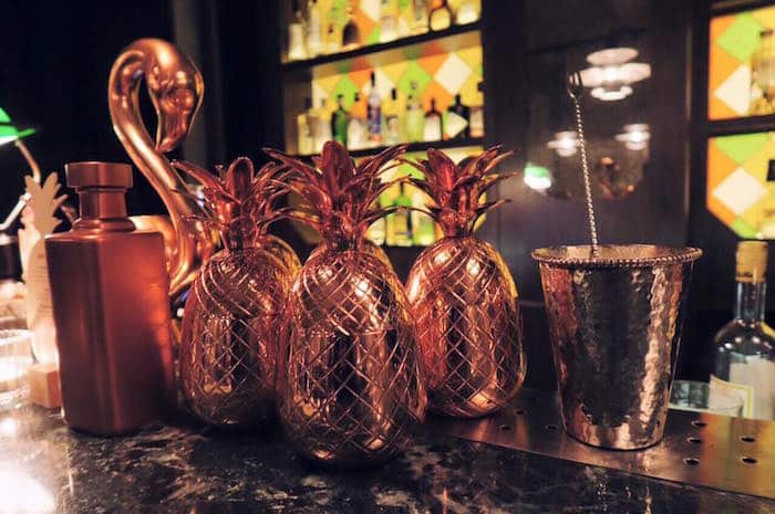 Absolut Elyx's Pineapple Cups at Gibson