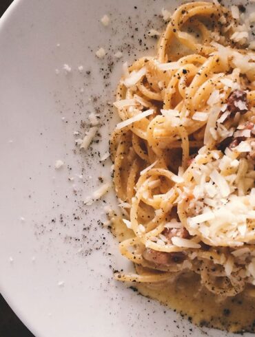 Carbonara at La Baracca Bali