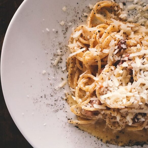 Carbonara at La Baracca Bali