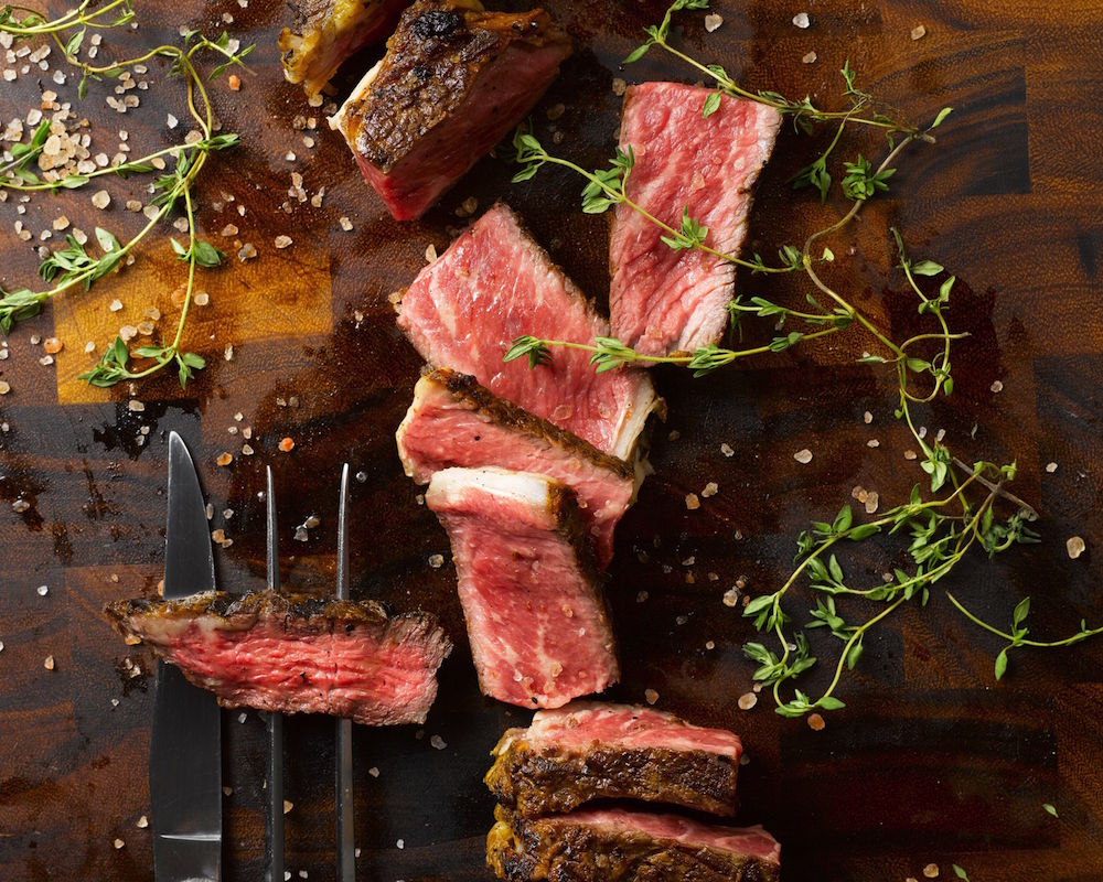 Delicious Steaks at Opus Bar & Grill, Hilton Singapore