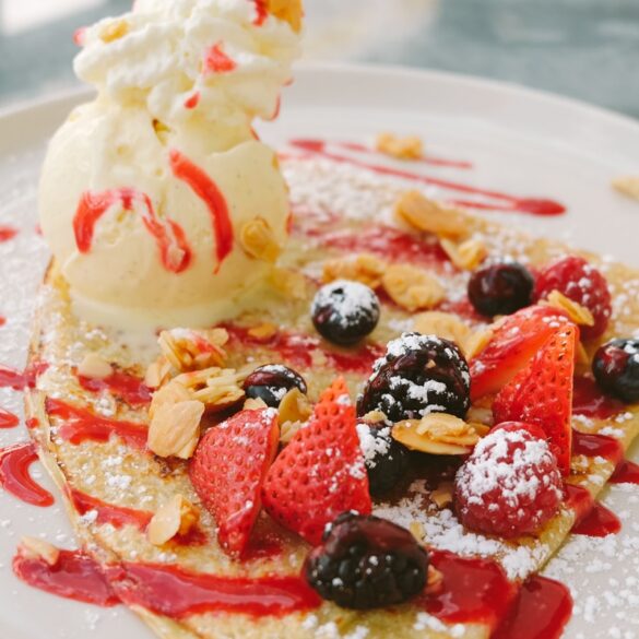 Berries Crepe