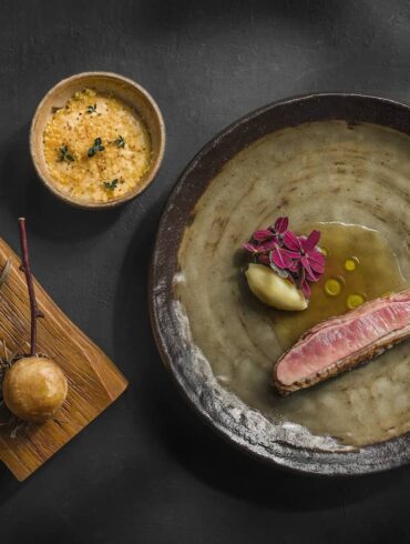 CURE - Silverhill Farm Duck, Native Berries, Salted Duck Egg