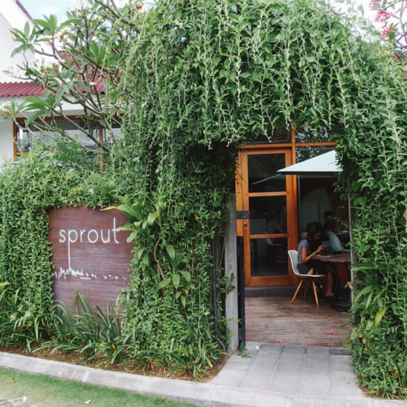 Exterior of Sprout Bali