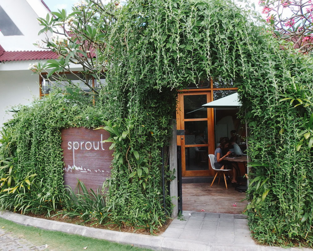 Exterior of Sprout Bali