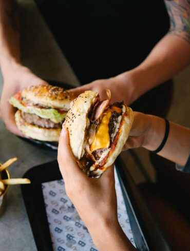 the original gangster and al capone burgers at boss man bali