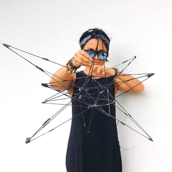 Tina Fung - Mock up of prop making process