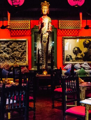 Red Room at Ji Restaurant Bali