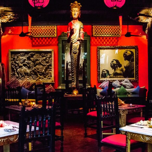 Red Room at Ji Restaurant Bali
