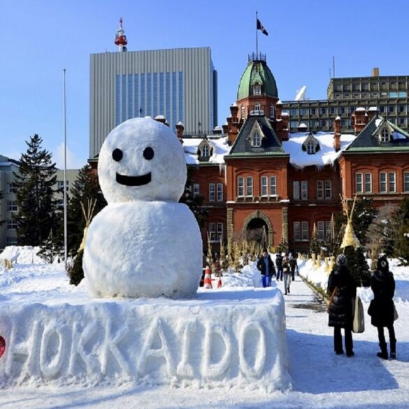 Hokkaido snowman winter in hokkaido itinerary japan