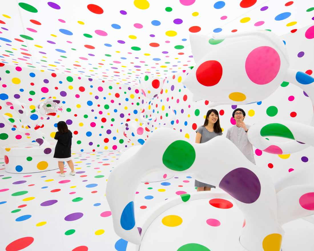 6 Things Not To Miss At Yayoi Kusama’s ‘Life is the Heart of a Rainbow’ Exhibition