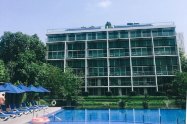 exterior of angsana suites