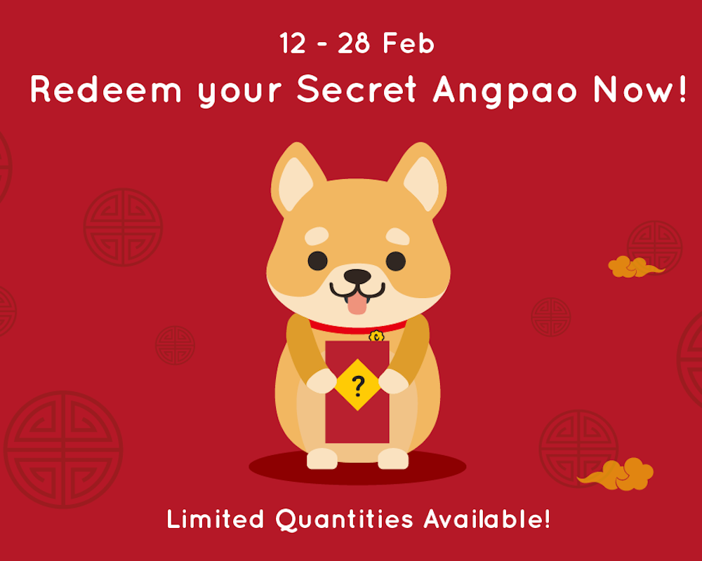 CHOPE Is Dishing Out Secret Angpaos in Singapore This Chinese New Year