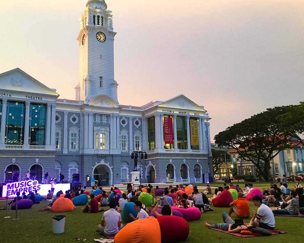 DISCOVER SINGAPORE’S ARTS WEEKEND CIVIC DISTRICT EVERY LAST WEEKEND OF THE MONTH