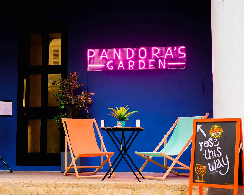 Bar Review: Pandora’s Garden brings a blush of colour to Ann Siang with gin & rosé wine in Singapore