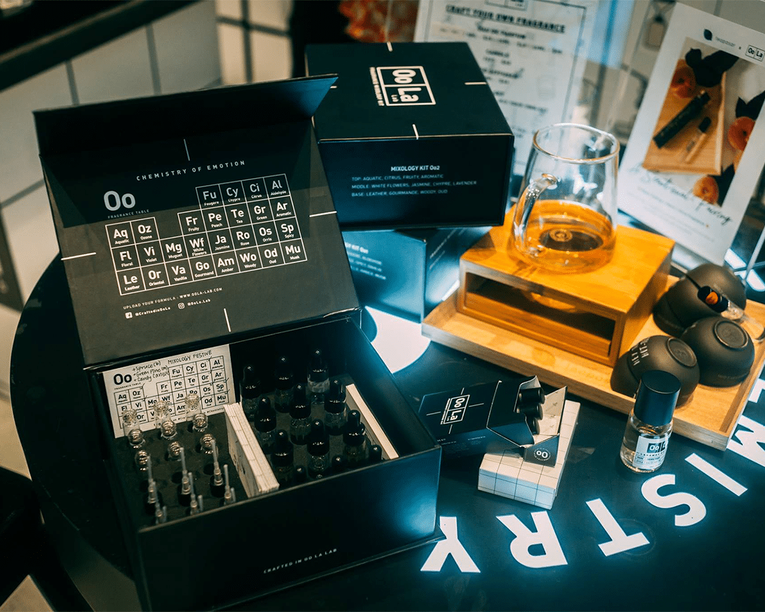 Craft Your Own Bespoke Fragrance & Perfume With Oo La Lab’s Eau de Parfum Mixology Kit