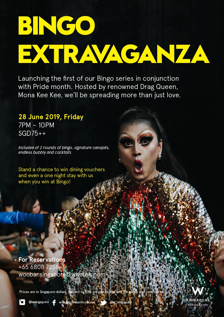 W Singapore presents Bingo Extravaganza City Nomads