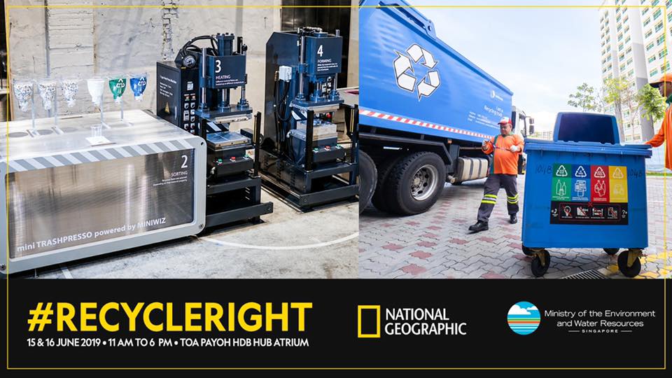 RecycleRight Campaign by National Geographic and Ministry of the