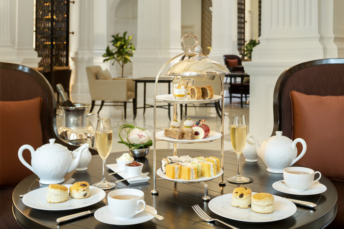 Review: Raffles Hotel Singapore Is Back With A Bubbly Three-Tiered Afternoon Tea